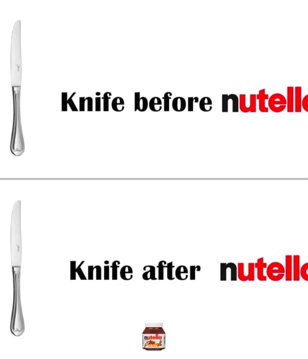 Before And After Nutella