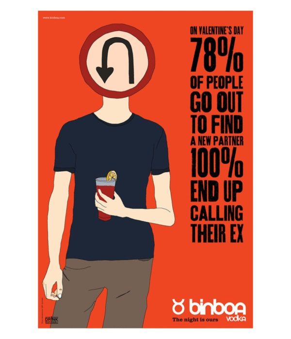 Love Doesn’t Need Directions, Vodka Will Give You One Anyway.