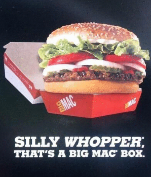Even the Whopper Wants to Be a Big Mac