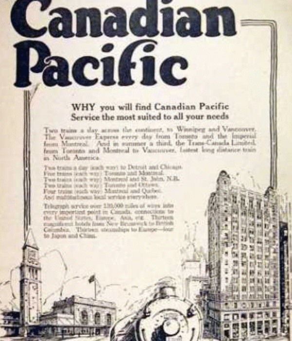 Canadian Pacific: The Service That Moves a Nation.