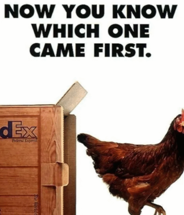 FedEx Solves the Oldest Question With One Box.