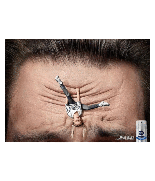 Wrinkles Don’t Just Happen,They’re Made.