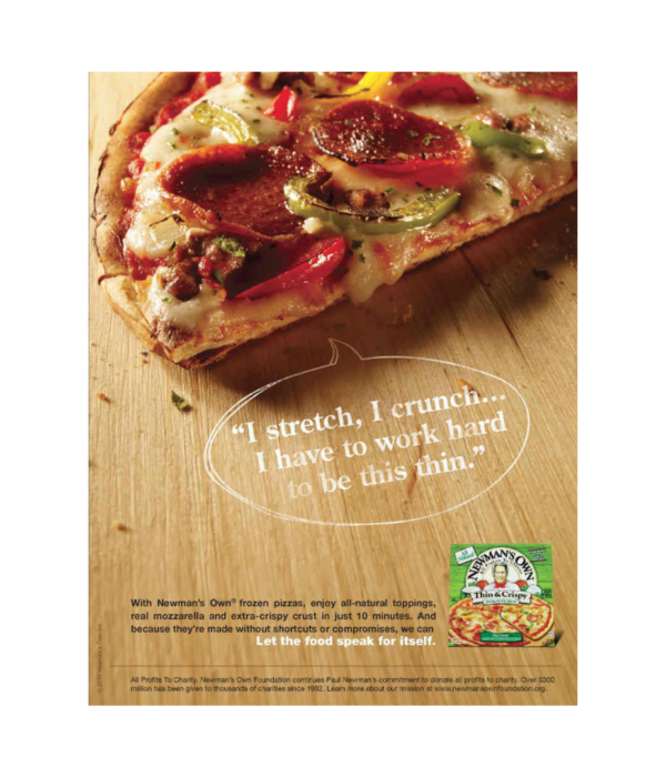 When Food Decides to Tell the Truth.