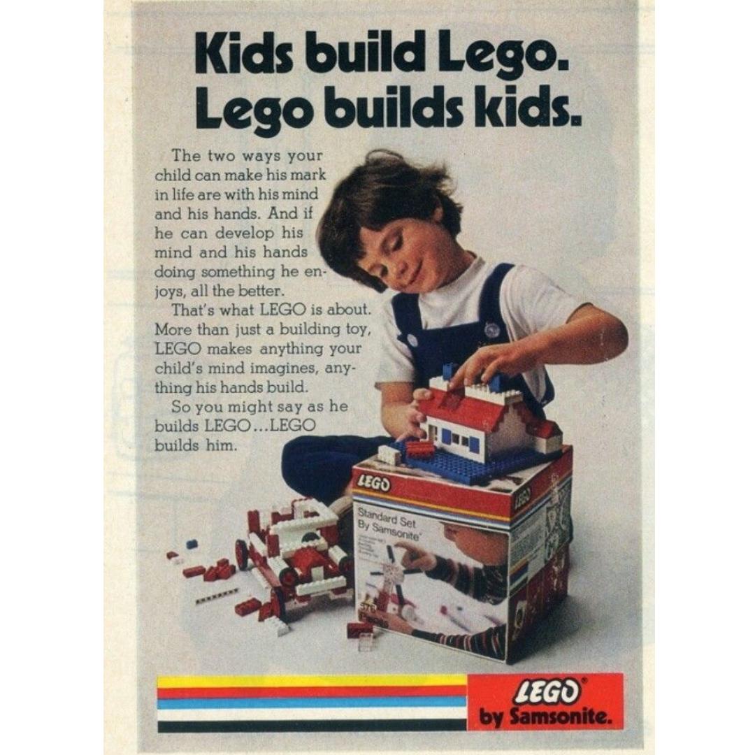 Kids Build LEGO. LEGO Builds Kids.