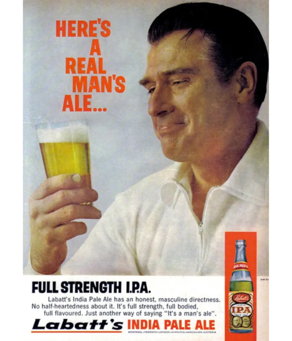 Here’s a Real Man’s Ale.