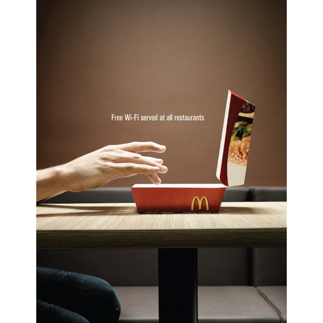 Free Wi-Fi served at all restaurants.