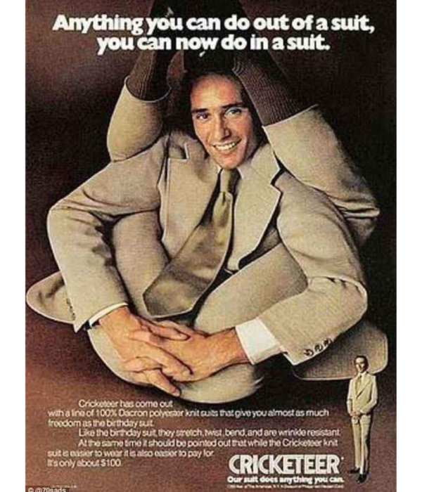 Anything you can do out of a suit, you can now do in a suit.