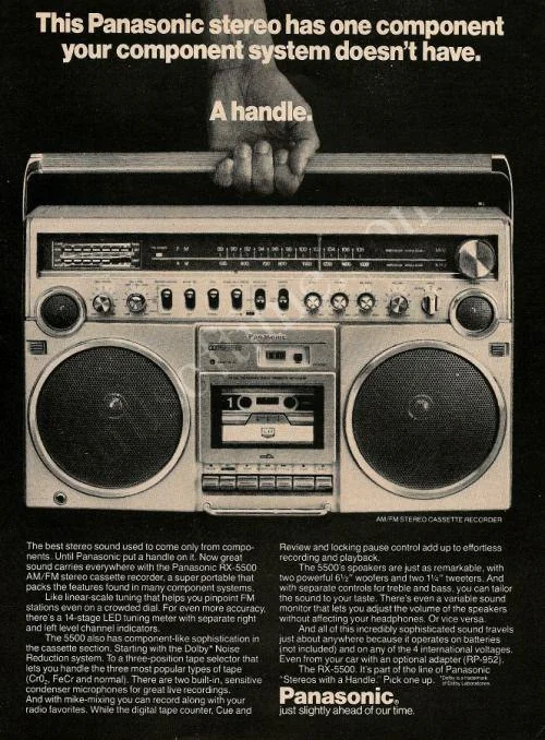Panasonic RX-550